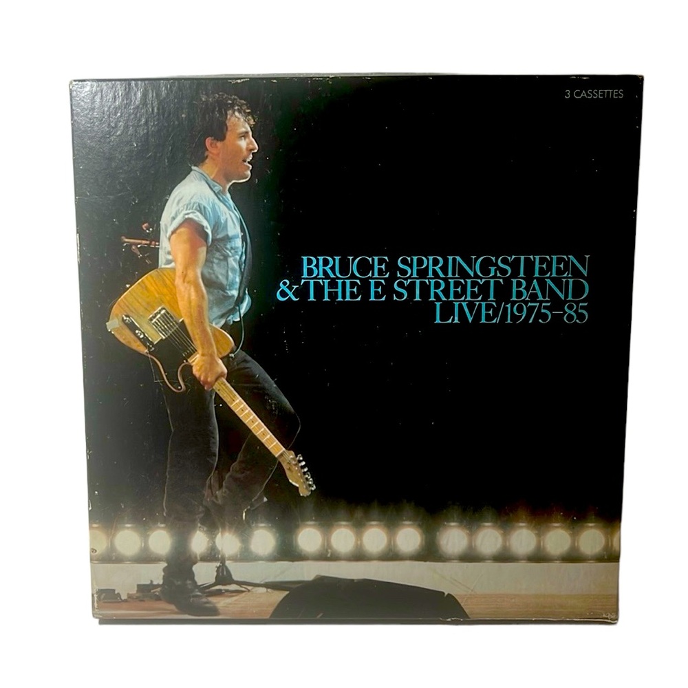 Bruce Springsteen & The E Street Band Live/ 1975-85 3 cassettes set